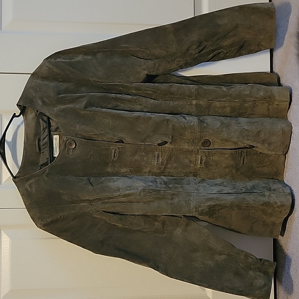 Green Suede Jacket